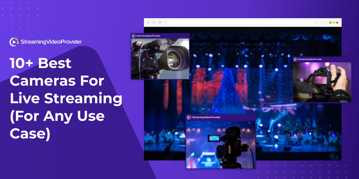Best CAMERAS for LIVE Streaming on Facebook Live,  Live and Twitch 